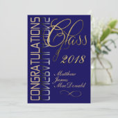 Blue Reflection 2018 Formal Graduation Party Kaart (Staand voorkant)