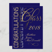 Blue Reflection 2018 Formal Graduation Party Kaart (Voorkant / Achterkant)