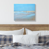 Blue Reflection Montalivet Canvas Afdruk (Insitu (Slaapkamer))