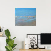 Blue Reflection Montalivet Poster (Thuiskantoor)