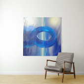 Blue Reflections Tapestry Wandkleed (In Situ (horizontaal))