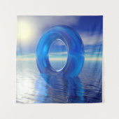 Blue Reflections Tapestry Wandkleed (Voorkant)