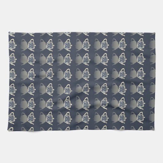 Blue Reflections theepotten Theedoek (Horizontaal)