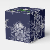 Blue Reindeer Favor Box Bedankdoosjes (Voorkant Zijde)