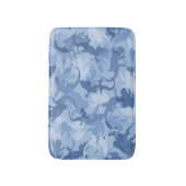 Blue Reptile Camouflage Bath Mat (Voorkant Verticaal)