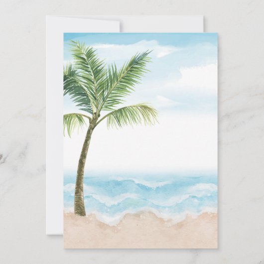 Blue Retro Baby on board Surf Baby shower Kaart (Achterkant)