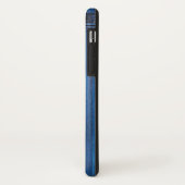 Blue Retro Phone Booth Call Box Case-Mate iPhone Case (Achterkant/links)