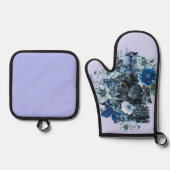 BLUE REVERIE OVENWANT & PANNENLAP SET (Voorkant)