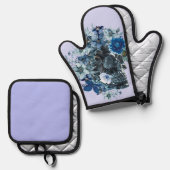 BLUE REVERIE OVENWANT & PANNENLAP SET (Voorkant / Achterkant)