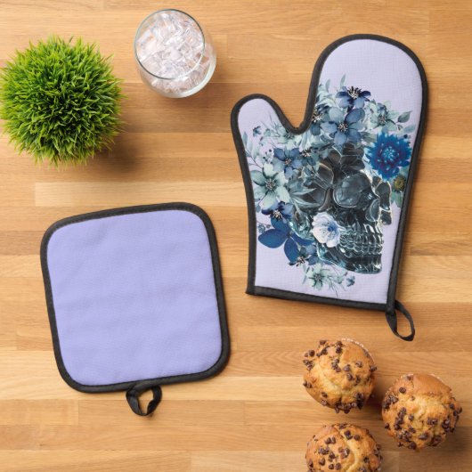 BLUE REVERIE OVENWANT & PANNENLAP SET (Top down)