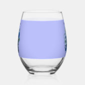Blue Reverie Wijnglas Zonder Voet (Links)
