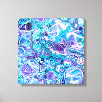 Blue Rhapsody | Abstracte kunst