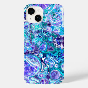 Blue Rhapsody   Abstracte kunst Case-Mate iPhone 14 Hoesje