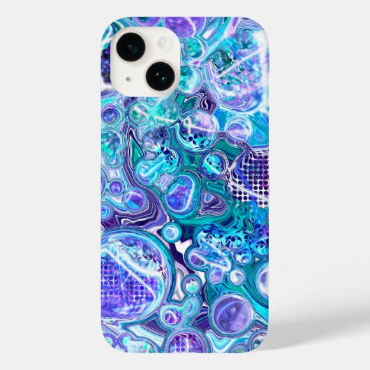 Blue Rhapsody | Abstracte kunst Case-Mate iPhone Case (Achterkant)