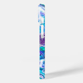 Blue Rhapsody | Abstracte kunst Case-Mate iPhone Case (Achterkant / Links)