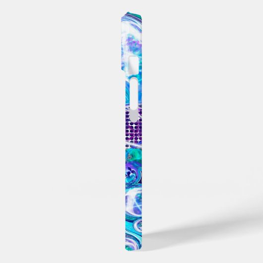 Blue Rhapsody | Abstracte kunst Case-Mate iPhone Case (Achterkant / Links)
