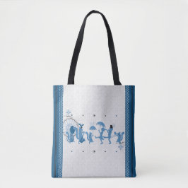 Blue Rhapsody-Canvas tas