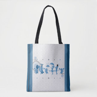 Blue Rhapsody-Canvas tas