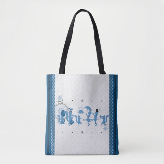 Blue Rhapsody-Canvas tas (Voorkant)