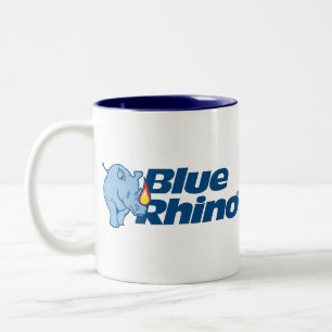 Blue Rhino Coffee Tweekleurige Koffiemok