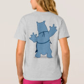 Blue Rhino "Rhino" Girls T-shirt (Achterkant)