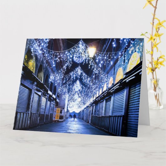 BLUE RIALTO Jumbo Wenskaart Kaart (Gele Bloem)