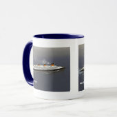 Blue Riband Run Mok (Voorkant links)