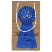 Blue Ribbon Award voor papa Klein Cadeauzakje (Voorkant)