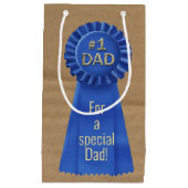 Blue Ribbon Award voor papa Klein Cadeauzakje (Voorkant)