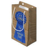 Blue Ribbon Award voor papa Klein Cadeauzakje (Voorkant Gekanteld)