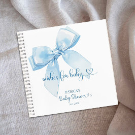 Blue Ribbon Baby Boy Wensen voor Baby Notitieboek