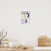 Blue Ribbon Chart Poster (Keuken)