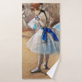 Blue Ribbon Dancer, Edgar Degas Badhanddoek (Badhanddoek)