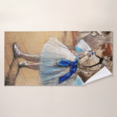 Blue Ribbon Dancer, Edgar Degas Badhanddoek (Badhanddoek)