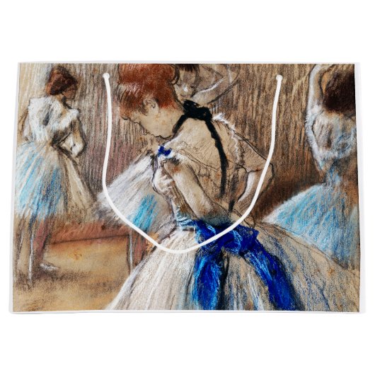 Blue Ribbon Dancer, Edgar Degas Groot Cadeauzakje (Voorkant)