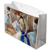 Blue Ribbon Dancer, Edgar Degas Groot Cadeauzakje (Achterkant Gekanteld)