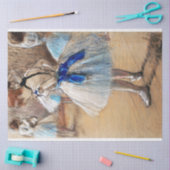 Blue Ribbon Dancer, Edgar Degas Tissuepapier (Craft)