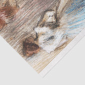 Blue Ribbon Dancer, Edgar Degas Tissuepapier (Detail)