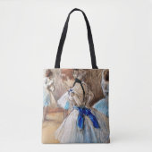 Blue Ribbon Dancer, Edgar Degas Tote Bag (Voorkant)