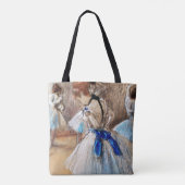 Blue Ribbon Dancer, Edgar Degas Tote Bag (Achterkant)