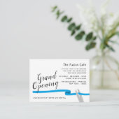 Blue Ribbon, Grand Opening Ceremony Kaart (Staand voorkant)