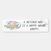 Blue Ribbon Hound Bumpersticker (Voorkant)