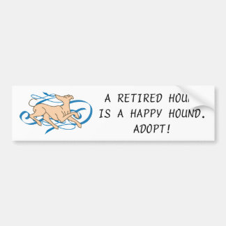 Blue Ribbon Hound Bumpersticker