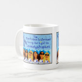 Blue Ribbon Sisterhood Koffiemok (Voorkant links)