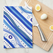 Blue Ribbon Tea Towel Theedoek (Quarter Fold)