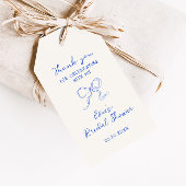 Blue Ribbon Vrijgezellenfeest Cadeaulabel