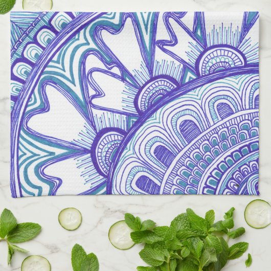 Blue Ribbon Winner Theedoek (Gevouwen)