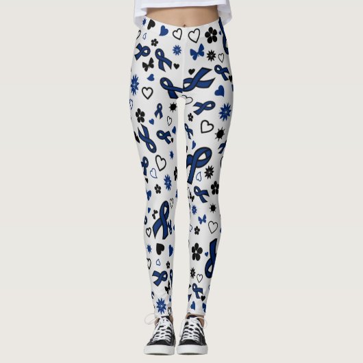 Blue Ribbons Multi...Epstein Barr Leggings (Voorkant)