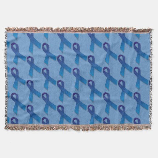 Blue Ribbons Patroon Deken (Voorkant)