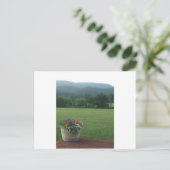 Blue Ridge Flowers Briefkaart (Staand voorkant)